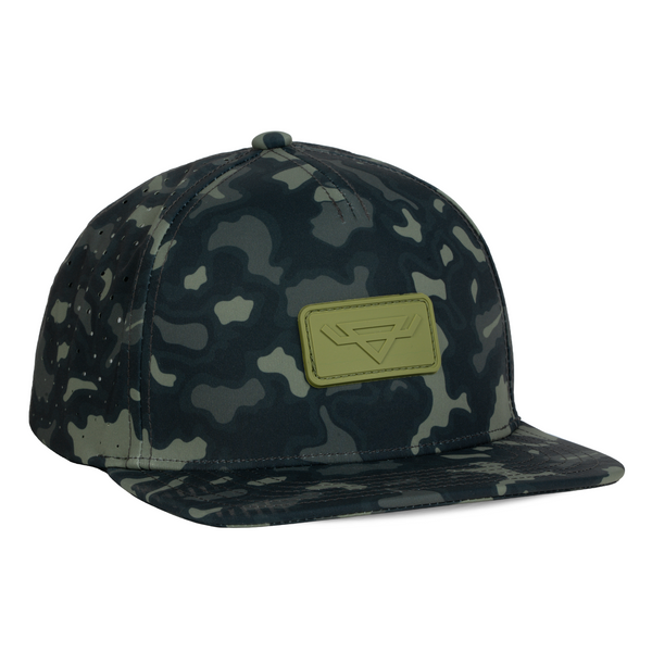 The Waterwood™ Perforated Flat Bill 5 Panel - Thermal Hog