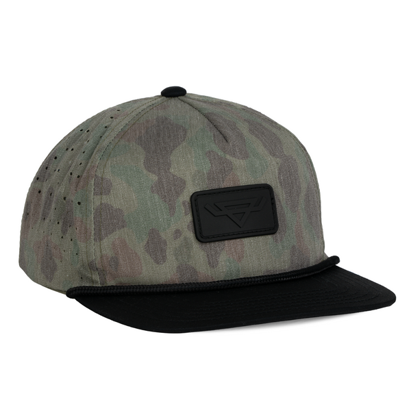The Marina™ Vintage Perforated - 1983 Woodland & Black