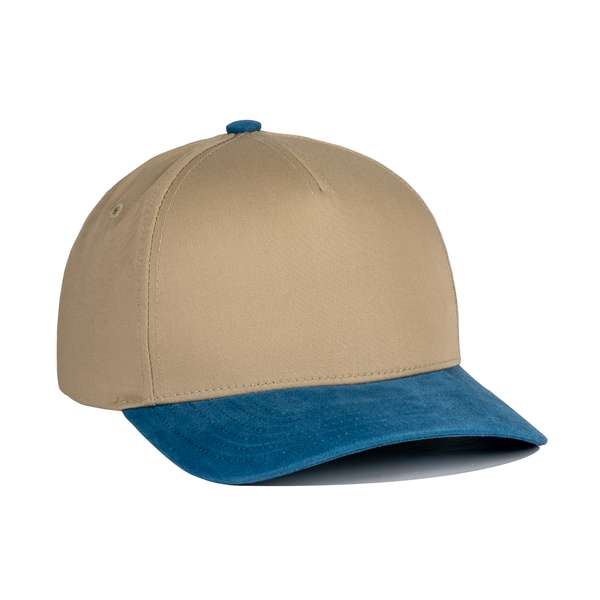 The WaterWood™ 5 Panel - Vintage Khaki/Denim