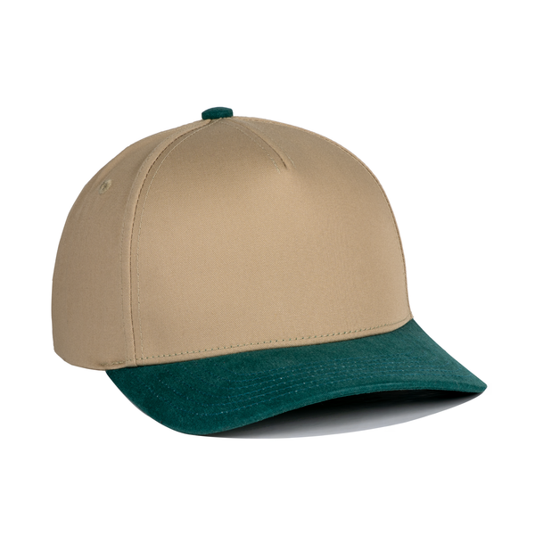 The WaterWood™ 5 Panel - Vintage Khaki/Dark Green