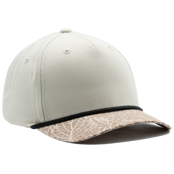 The Staple Cotton 5 Panel - Ivory and Brush