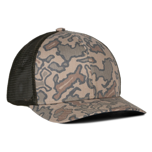 The WaterWood™ Trucker 6 Panel  - 1983 Terrainium