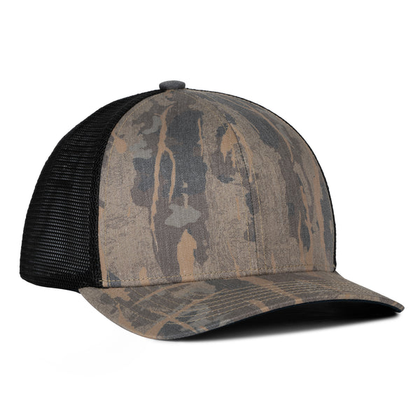 The WaterWood™ Trucker 6 Panel  - 1983 Barkwood