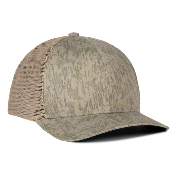 The WaterWood™ Trucker 6 Panel  - 1983 Marshwood - Dove Field