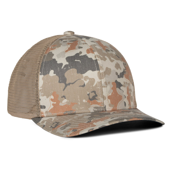 The WaterWood™ Trucker 6 Panel  - 1983 DustBowl - Cattle Ranch