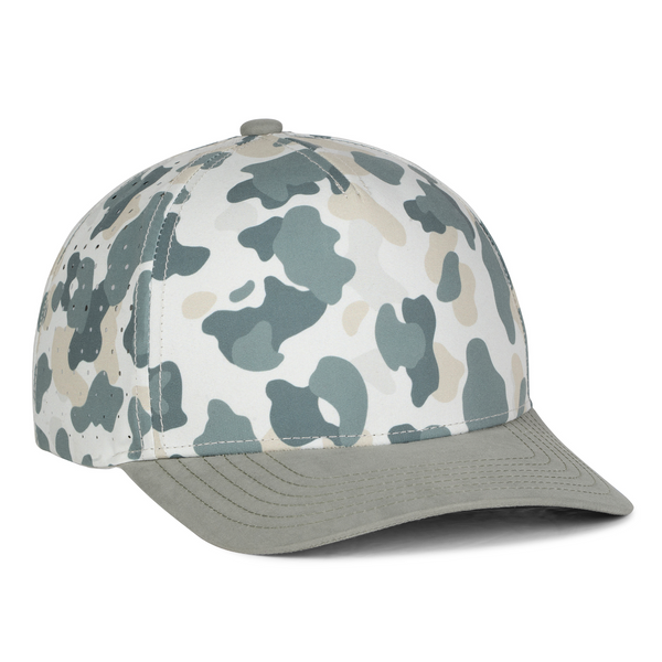 The WaterWood™ Perforated 5 Panel - Timber Ghost - Duckwater/Sea Spray