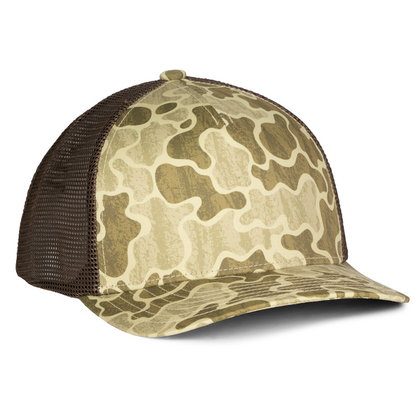 The Waterwood™ Trucker XL 5 Panel - Dryland Drift